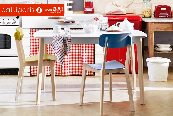 CREAM TABLE by Calligaris